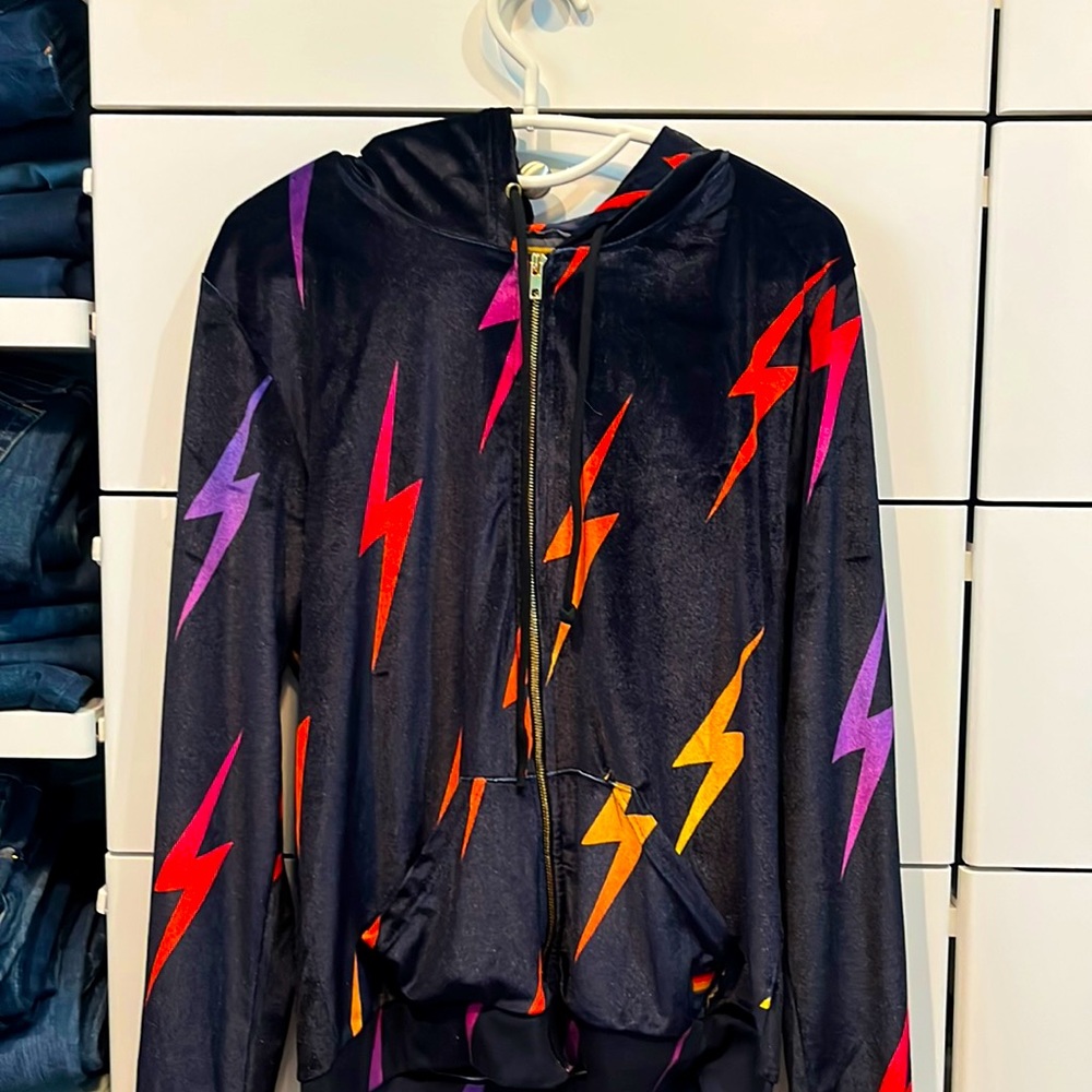 Avaitor nation hooded zip up sweatshirt
